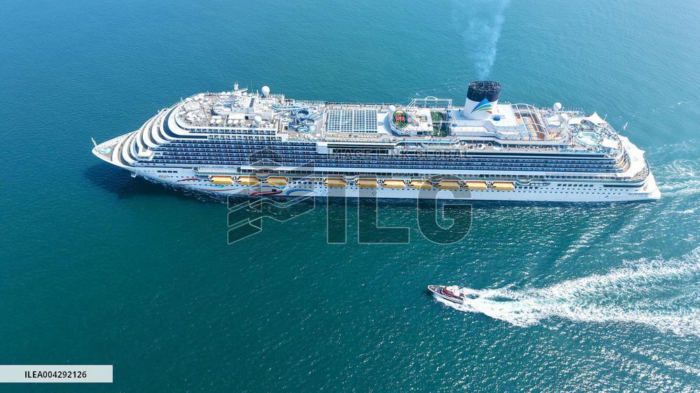 China First Domestically Built Large Cruise Ship