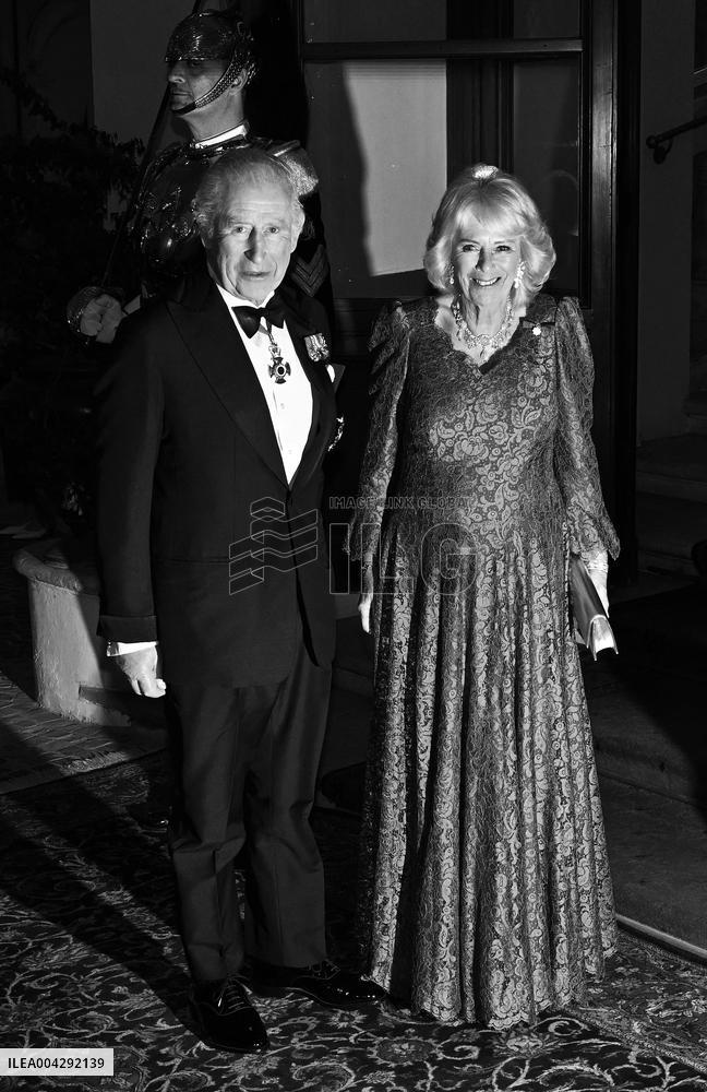 State Banquet For Charles III And Camilla - Rome