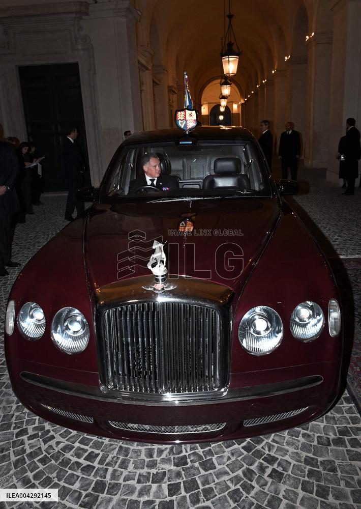 State Banquet For Charles III And Camilla - Rome