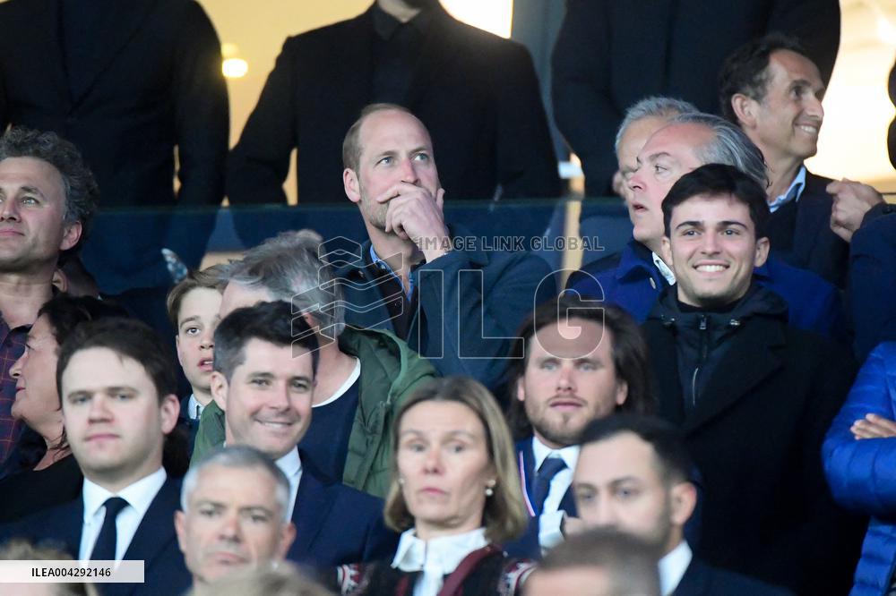Prince Willam At PSG vs Aston Villa - Paris