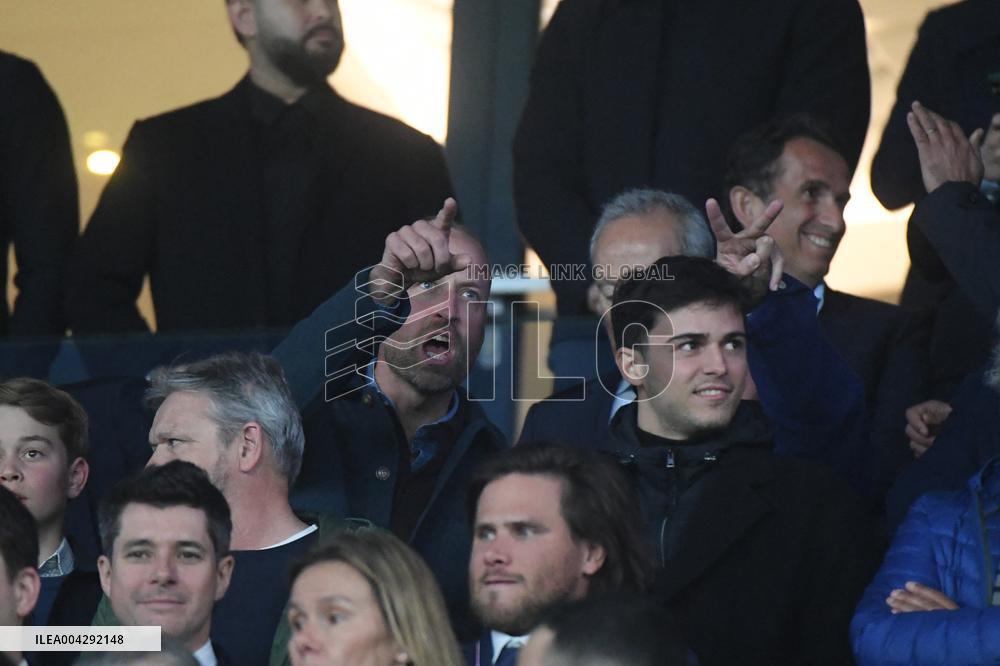 Prince Willam At PSG vs Aston Villa - Paris