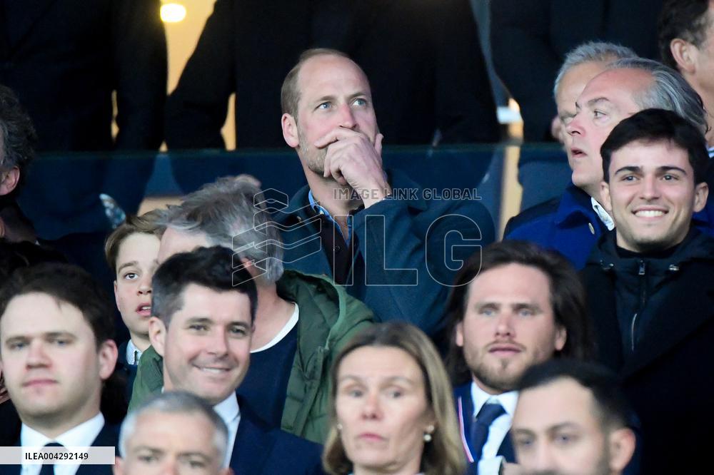 Prince Willam At PSG vs Aston Villa - Paris