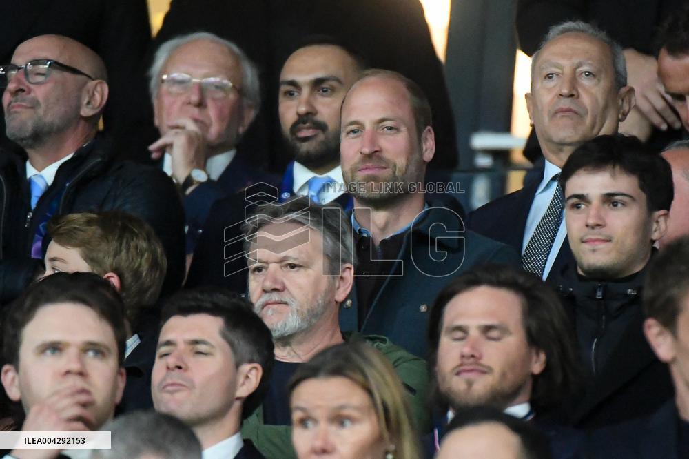 Prince Willam At PSG vs Aston Villa - Paris