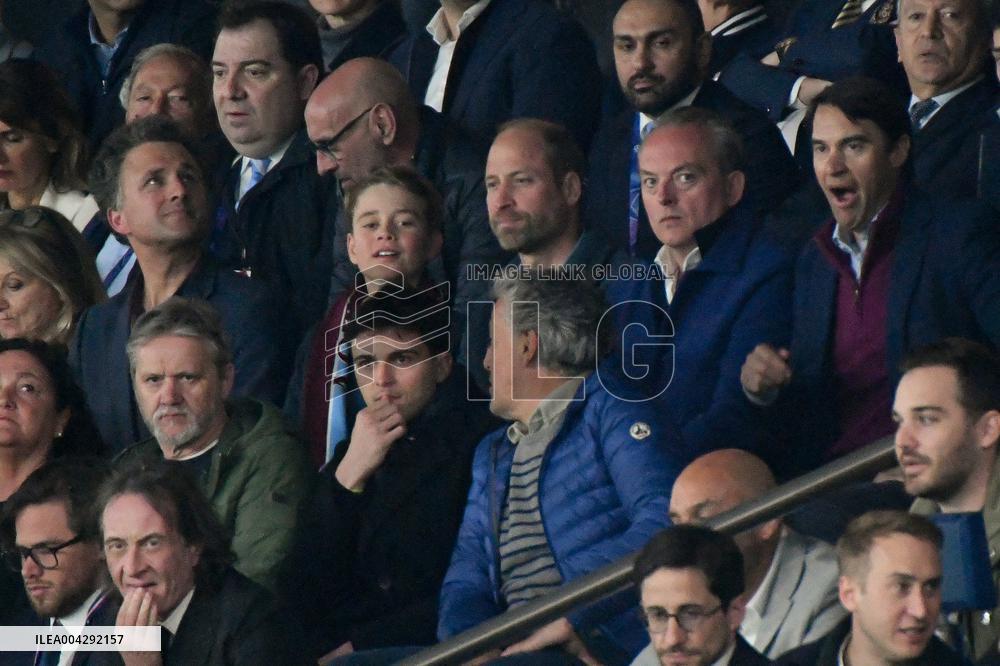 Prince Willam At PSG vs Aston Villa - Paris
