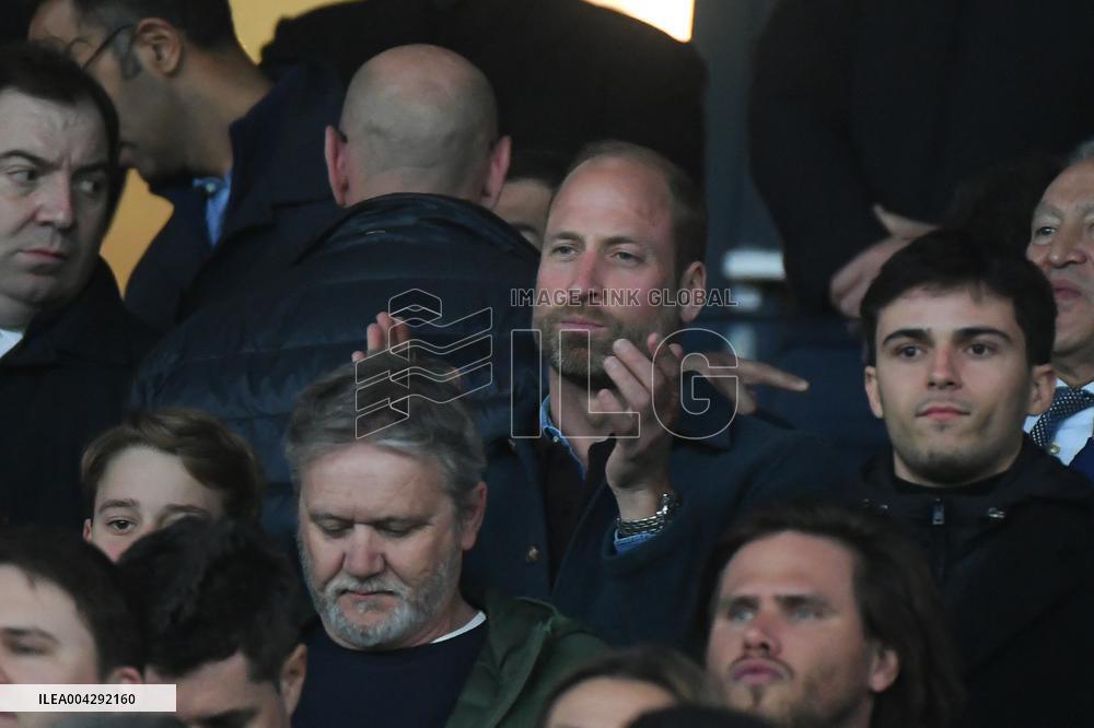 Prince Willam At PSG vs Aston Villa - Paris