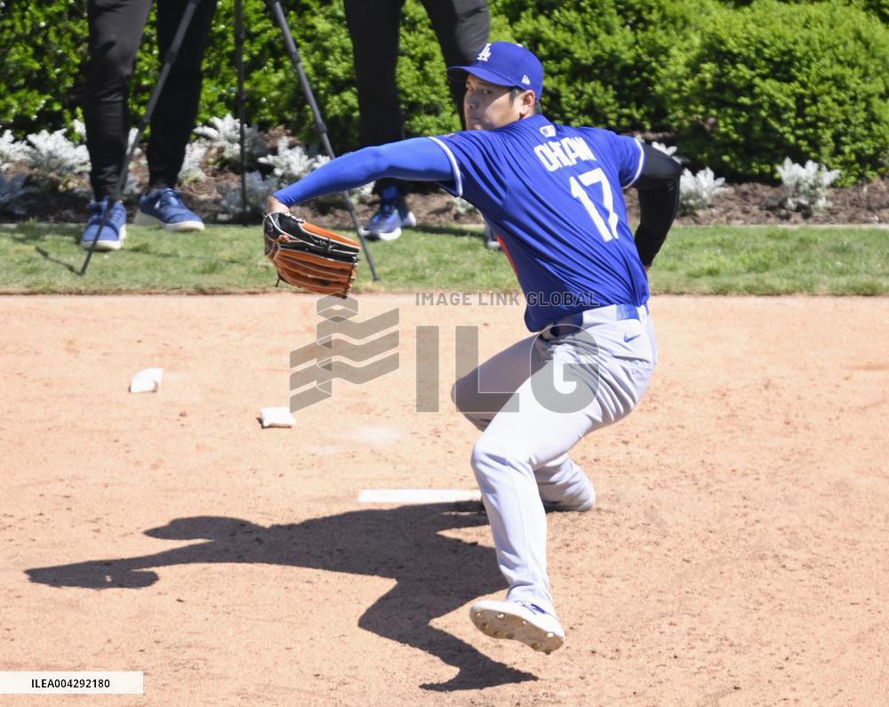 Baseball: Dodgers' Shohei Ohtani