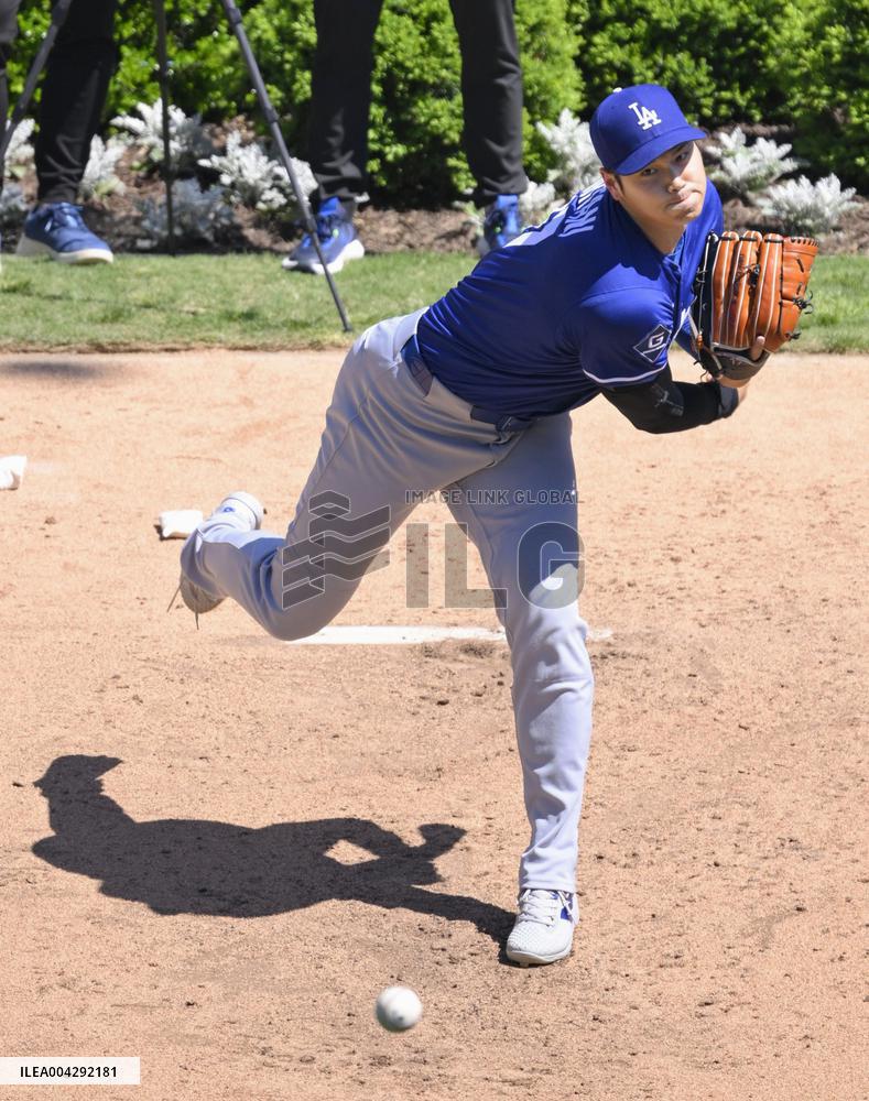 Baseball: Dodgers' Shohei Ohtani
