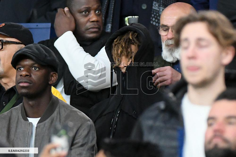 Jaden Smith At PSG vs Aston Villa - Paris