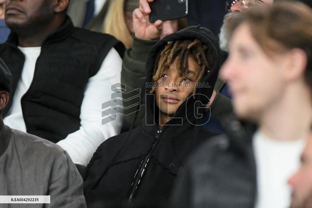 Jaden Smith At PSG vs Aston Villa - Paris