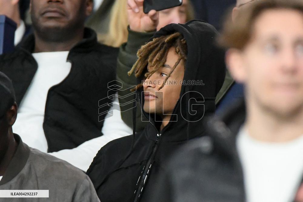 Jaden Smith At PSG vs Aston Villa - Paris