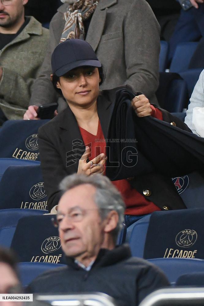 Celebs At PSG vs Aston Villa - Paris