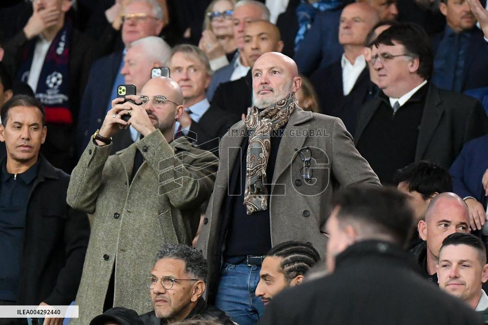 Celebs At PSG vs Aston Villa - Paris