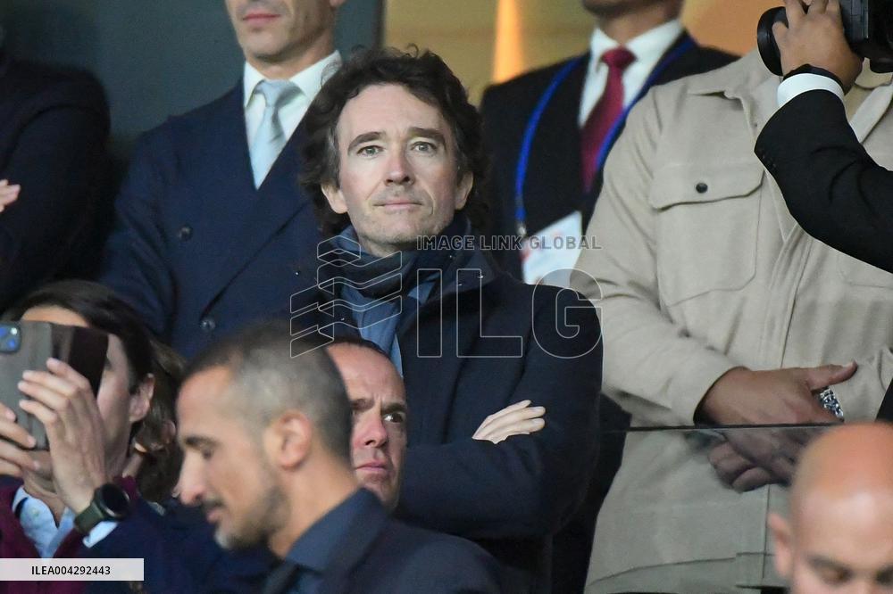 Celebs At PSG vs Aston Villa - Paris