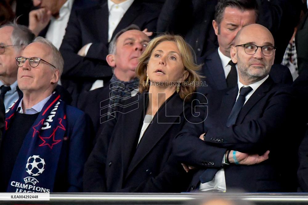 Celebs At PSG vs Aston Villa - Paris