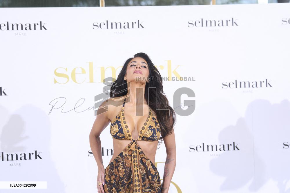 Sergio Ramos Girlfirends Pilar Rubio Presents Selmark New Swimwear Collection - Madrid