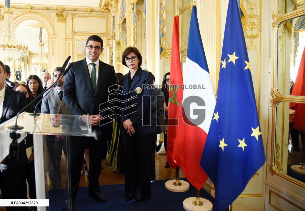 Reception in Honor of Morocco on The Occasion of The Paris Book Festival