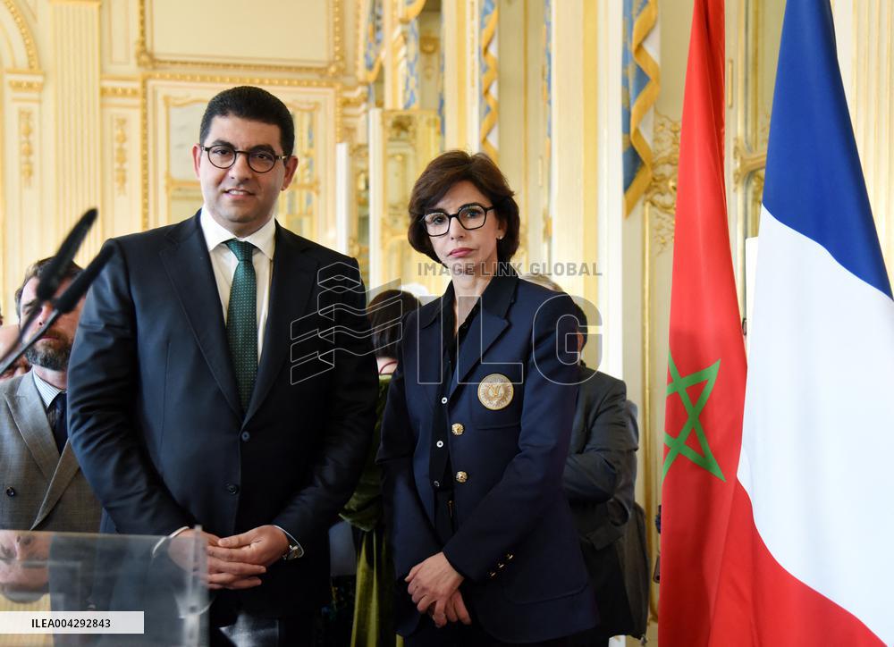 Reception in Honor of Morocco on The Occasion of The Paris Book Festival