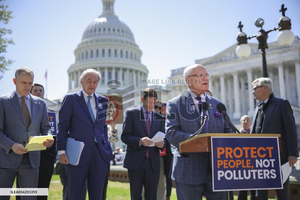 Climate Press Conference at US Capitol - Washington