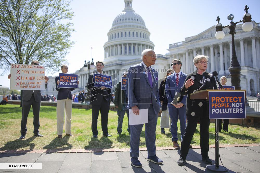 Climate Press Conference at US Capitol - Washington