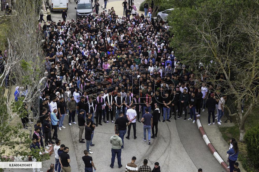 Students Rally for Gaza - Palestine