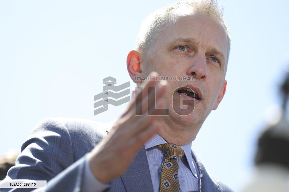 Climate Press Conference at US Capitol - Washington