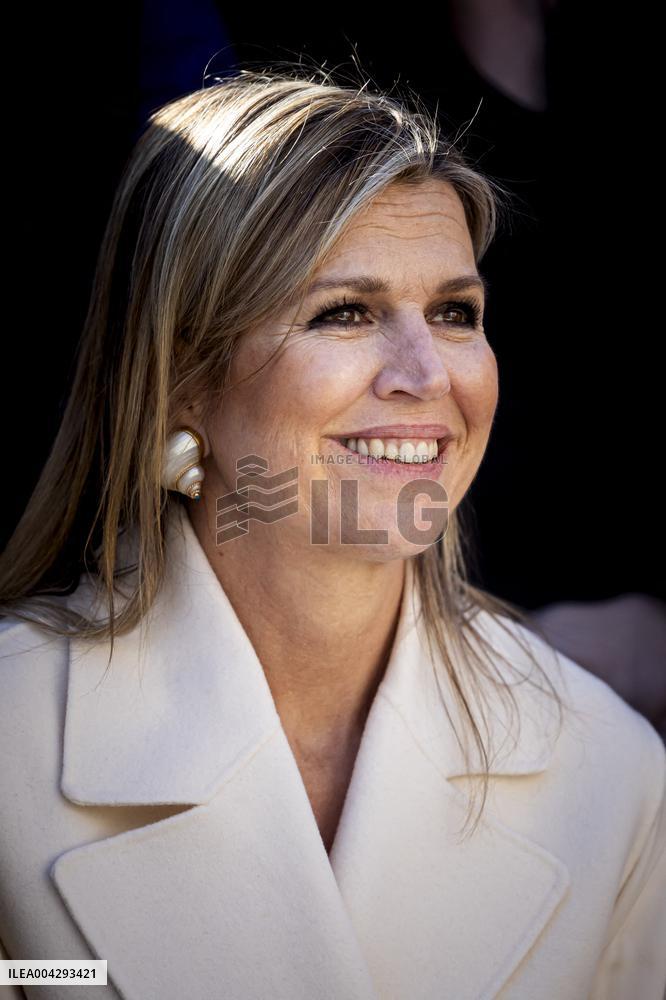 Queen Maxima Visit To The Heerlerbaan District - Heerlen