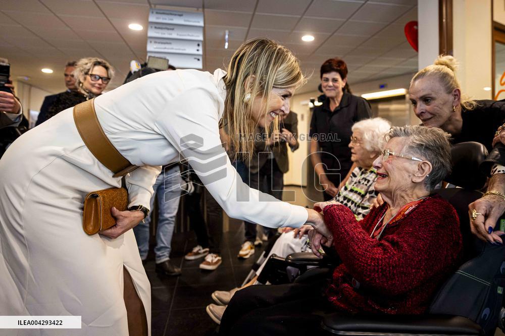 Queen Maxima Visit To The Heerlerbaan District - Heerlen