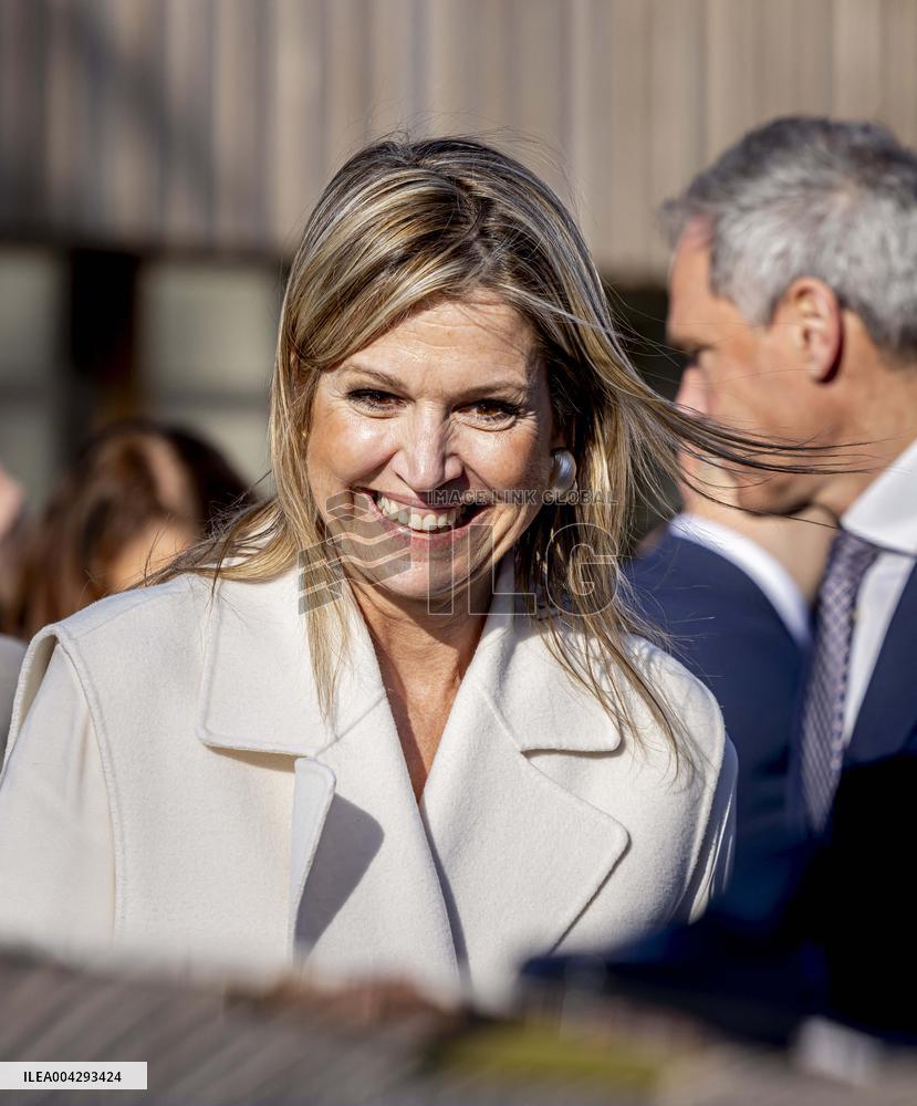 Queen Maxima Visit To The Heerlerbaan District - Heerlen