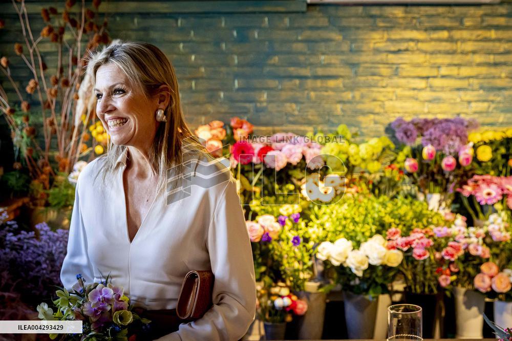 Queen Maxima Visit To The Heerlerbaan District - Heerlen