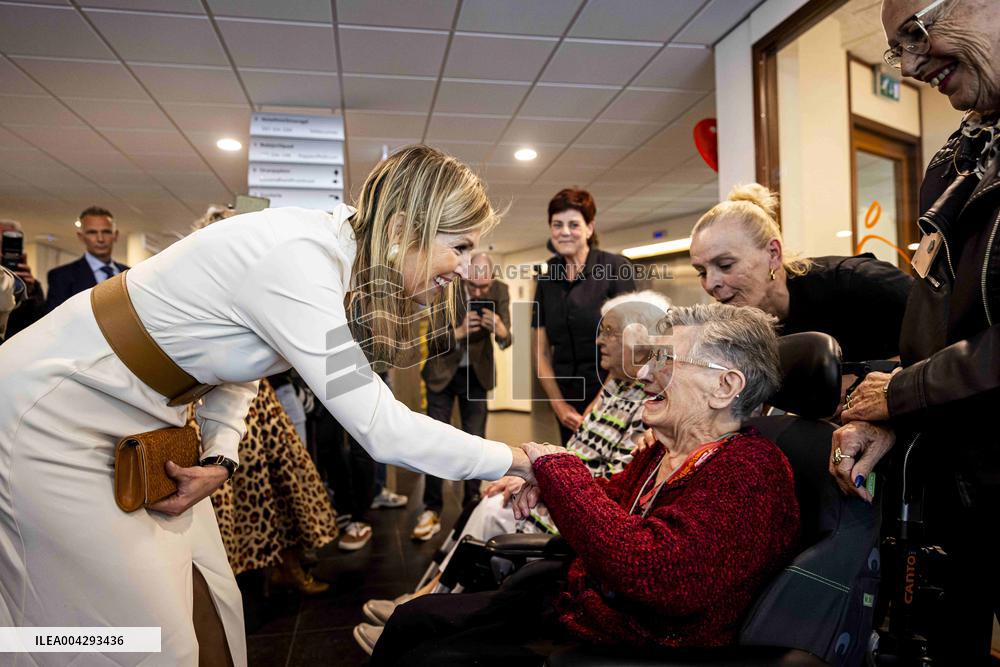 Queen Maxima Visit To The Heerlerbaan District - Heerlen