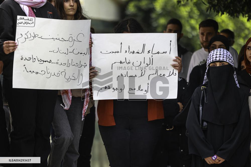 Students Rally for Gaza - Palestine