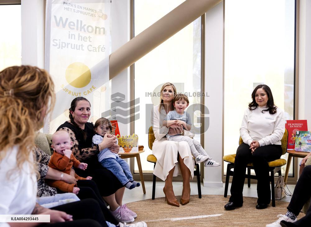 Queen Maxima Visit To The Heerlerbaan District - Heerlen