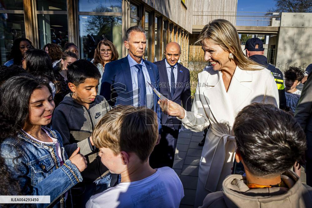 Queen Maxima Visit To The Heerlerbaan District - Heerlen