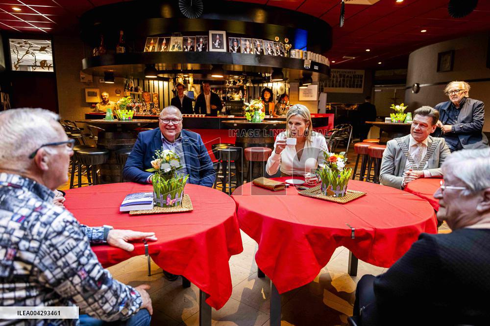 Queen Maxima Visit To The Heerlerbaan District - Heerlen