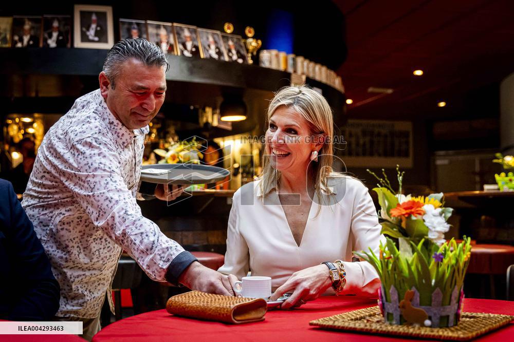 Queen Maxima Visit To The Heerlerbaan District - Heerlen