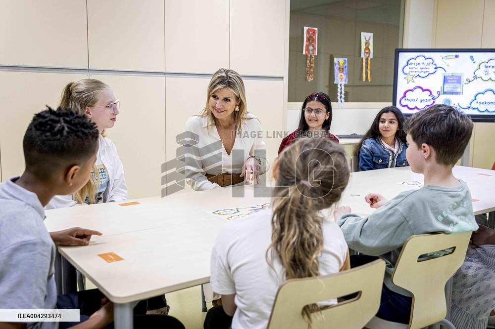 Queen Maxima Visit To The Heerlerbaan District - Heerlen