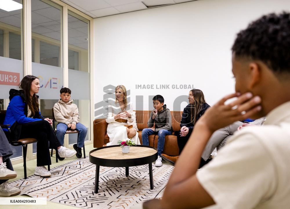 Queen Maxima Visit To The Heerlerbaan District - Heerlen