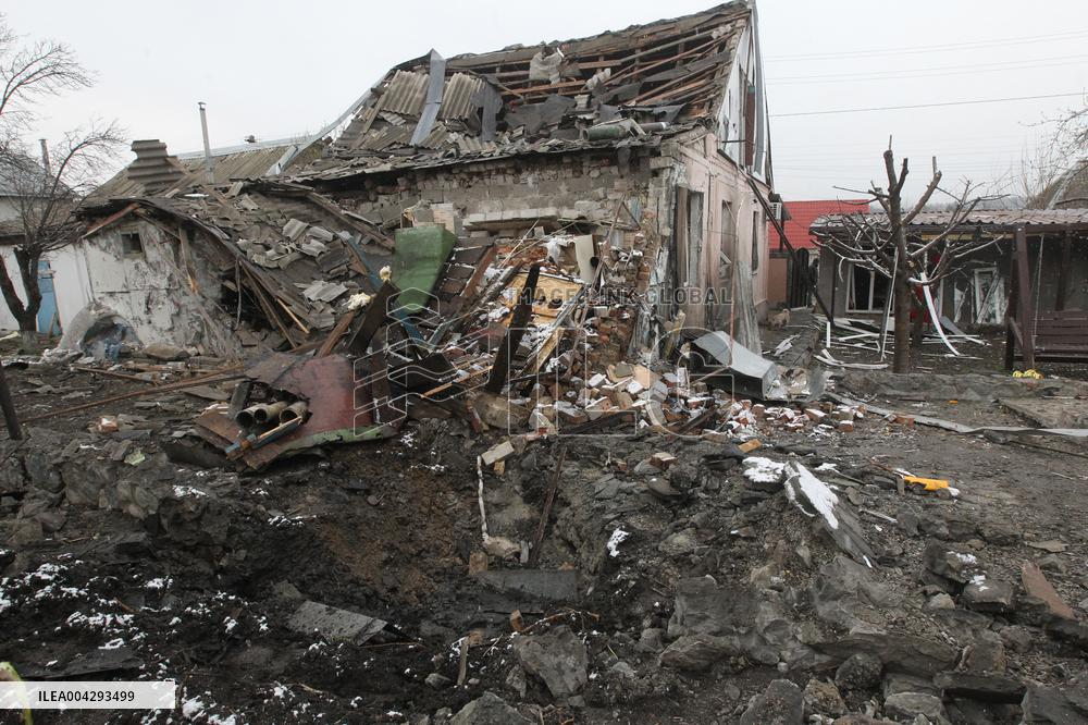 Over 15 private houses damaged by Russian shelling in Dnipro