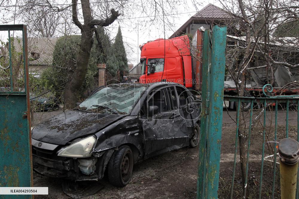 Over 15 private houses damaged by Russian shelling in Dnipro
