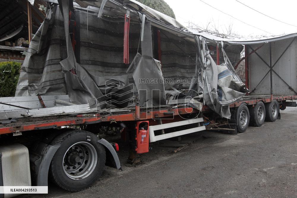 Over 15 private houses damaged by Russian shelling in Dnipro