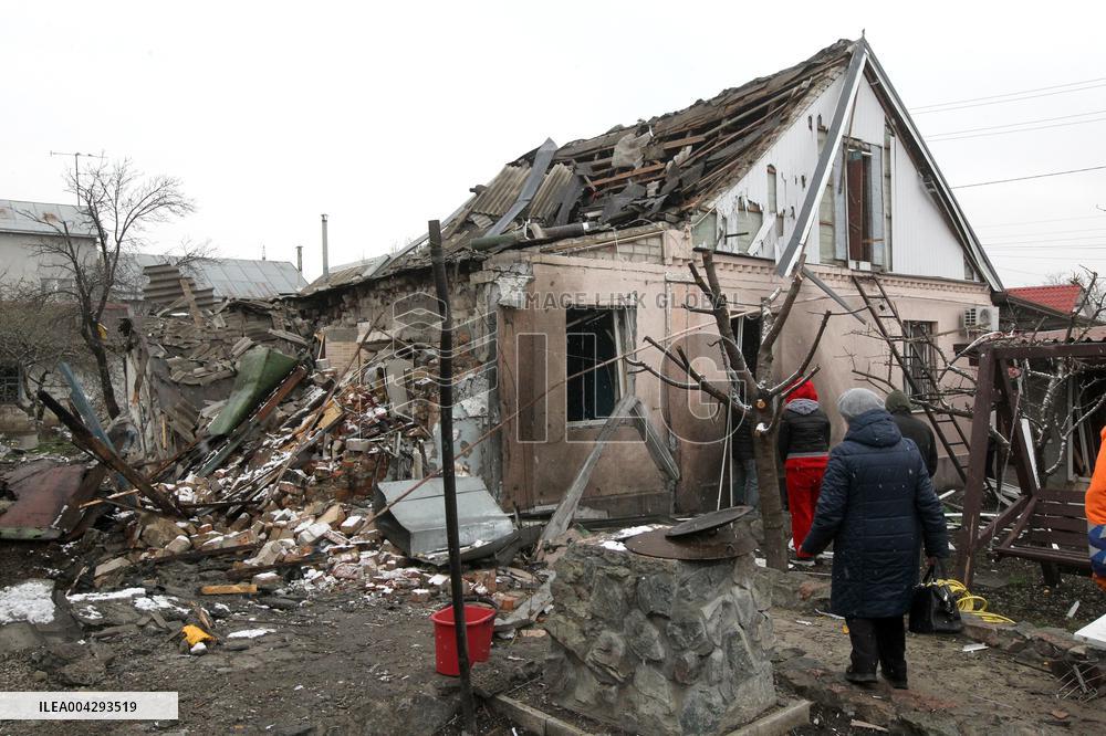 Over 15 private houses damaged by Russian shelling in Dnipro