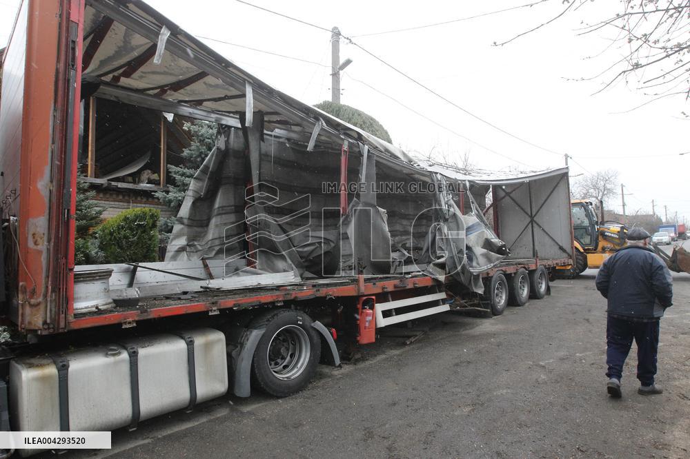 Over 15 private houses damaged by Russian shelling in Dnipro