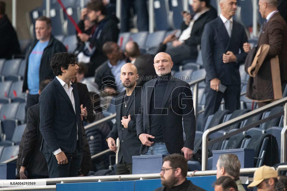 Celebs At PSG vs Aston Villa - Paris