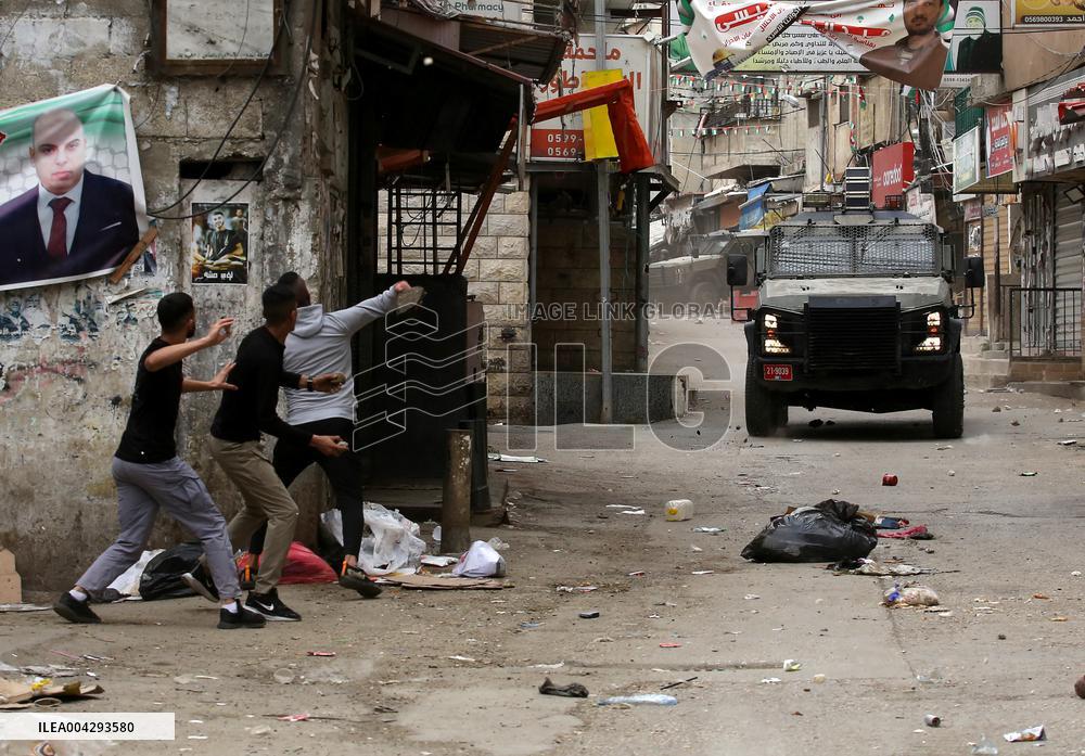 Nablus Clashes - Palestine