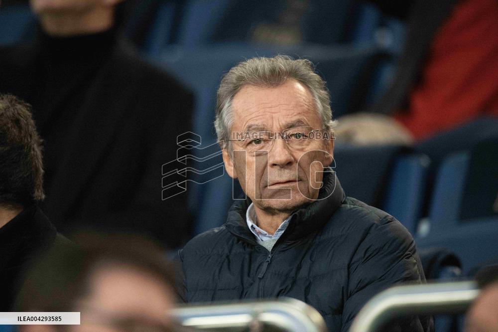 Celebs At PSG vs Aston Villa - Paris