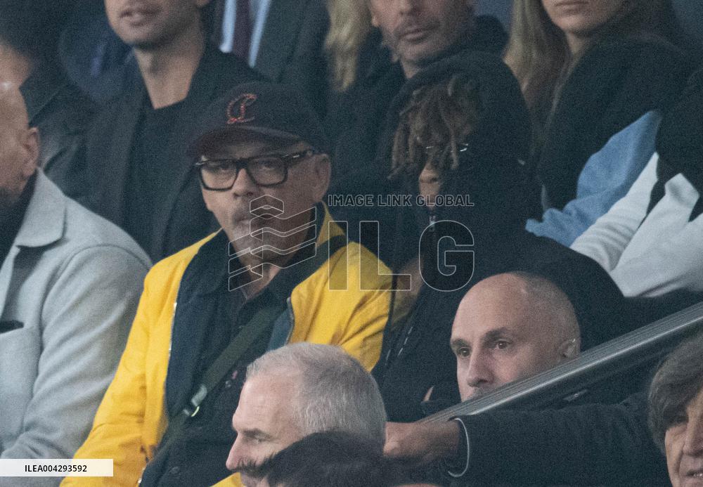 Celebs At PSG vs Aston Villa - Paris