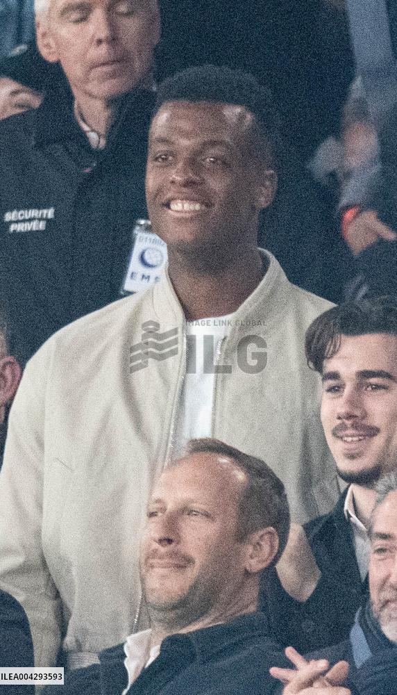 Celebs At PSG vs Aston Villa - Paris