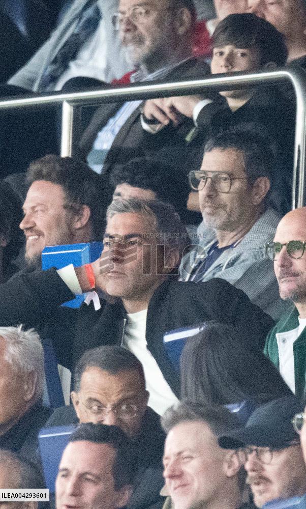 Celebs At PSG vs Aston Villa - Paris