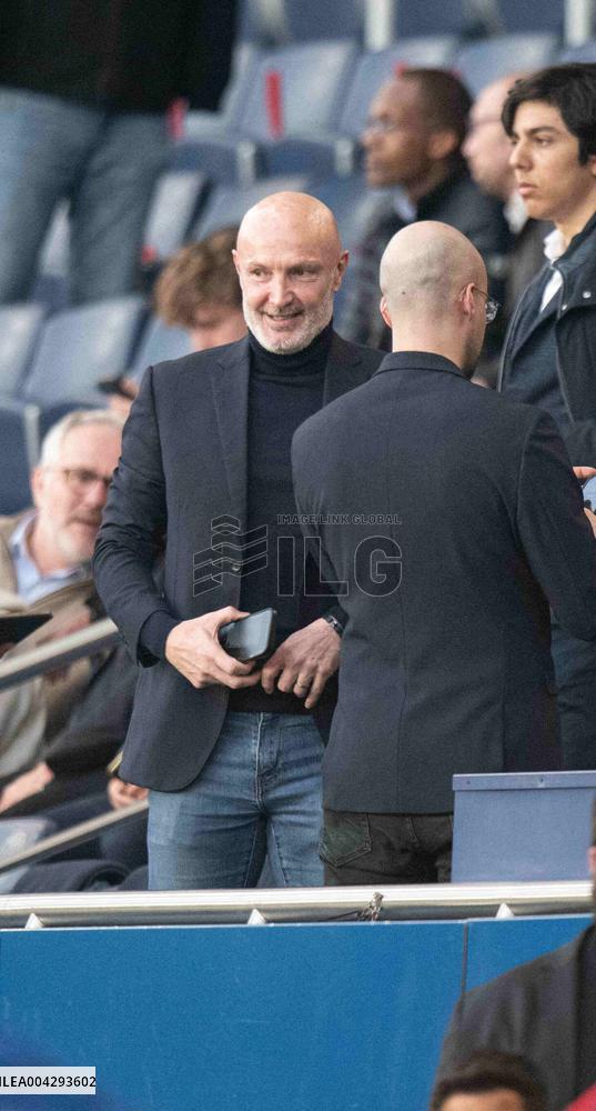 Celebs At PSG vs Aston Villa - Paris