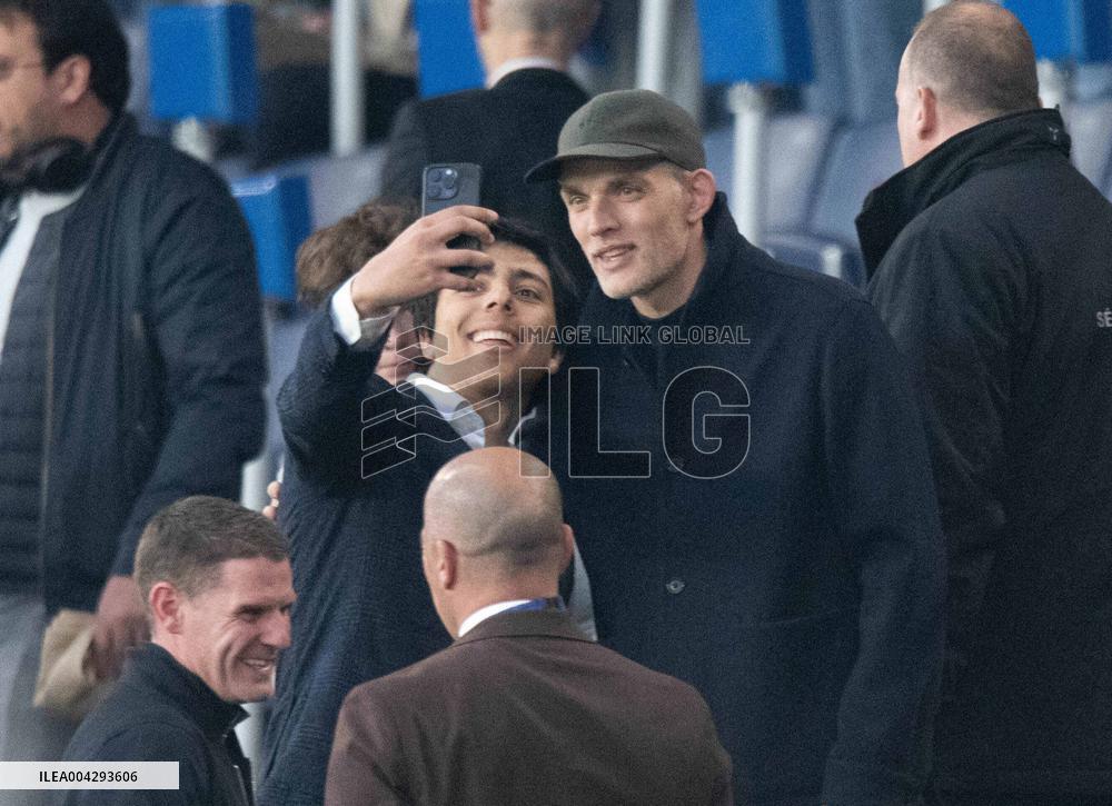 Celebs At PSG vs Aston Villa - Paris